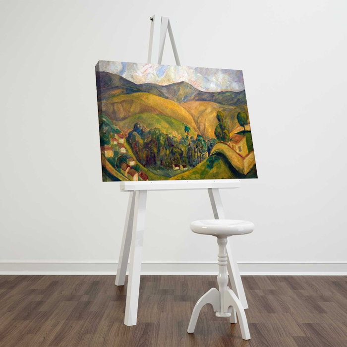 Wallity Paisaje 1911 de Diego Rivera - Lienzo Decorativo 45 x 70 cm